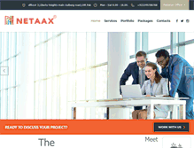 Tablet Screenshot of netaax.com
